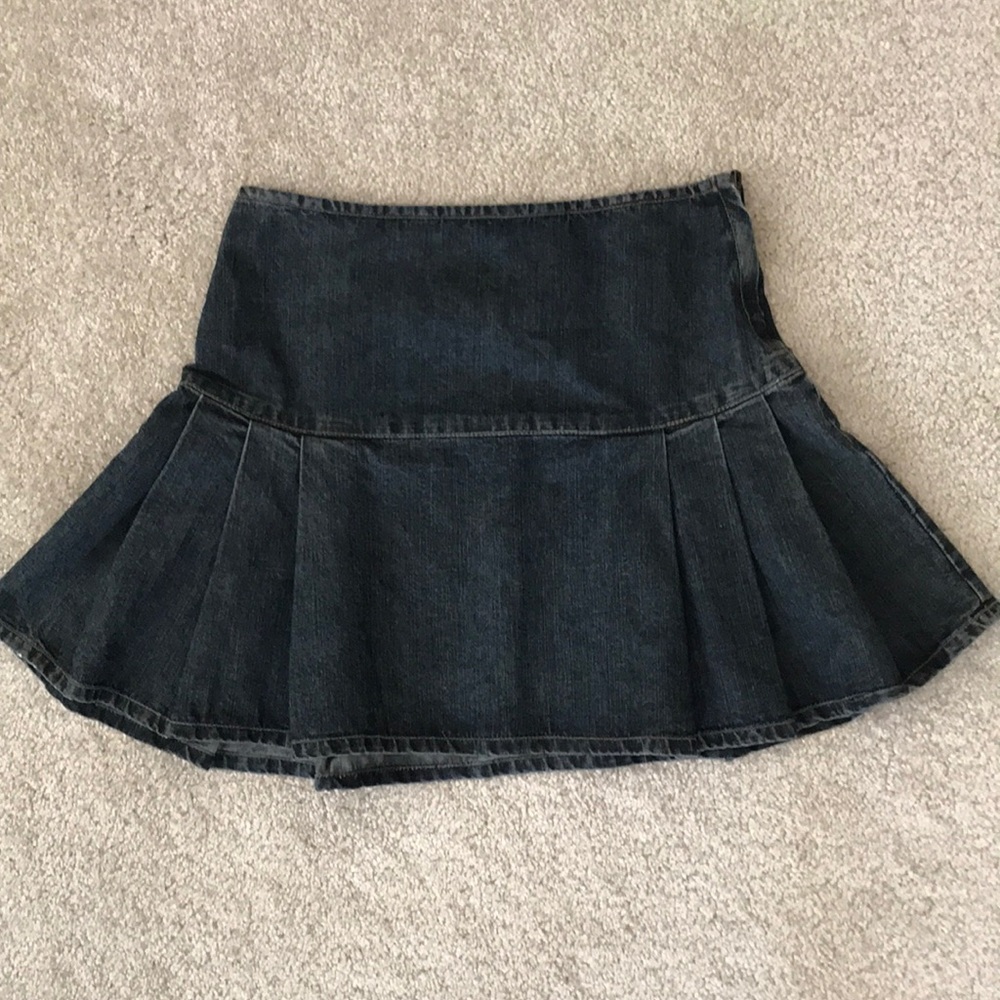 DKNY Jean Mini Skirt - Size 2